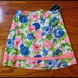 NWT Candy Hearts size 6x pretty floral skirt